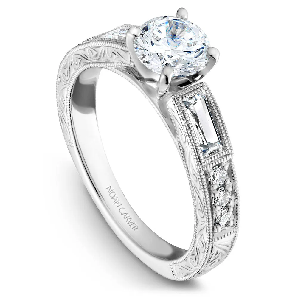 Noam Carver Engagement Ring - B058-01WM-100A