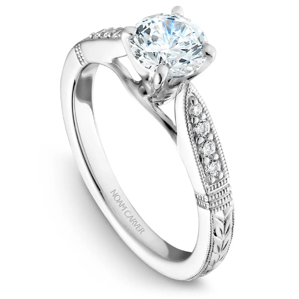 Noam Carver Engagement Ring - B062-01WM-100A