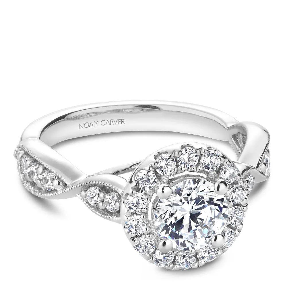 Noam Carver Engagement Ring - B160-01WS-100A