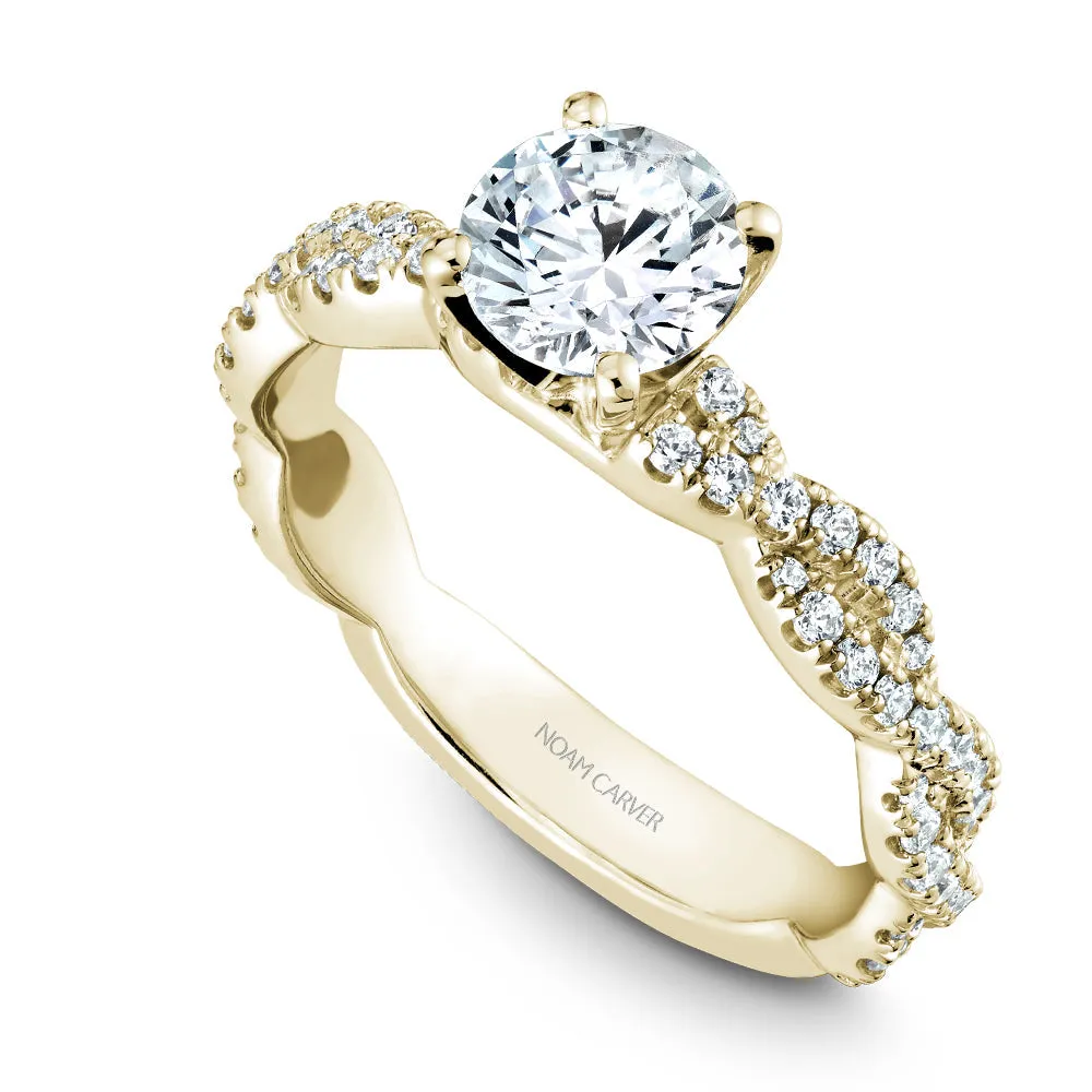 Noam Carver Engagement Ring - B166-01YS-100A