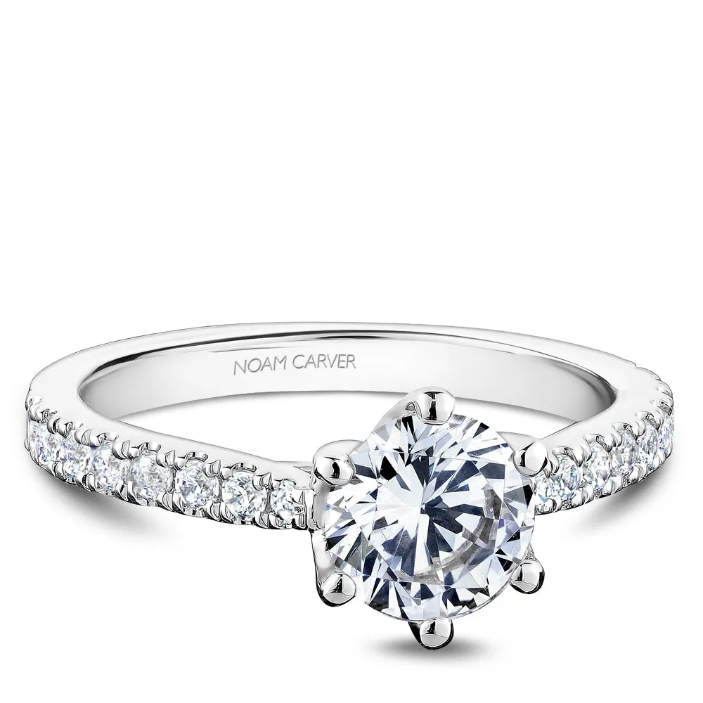 Noam Carver Engagement Ring - B351-01WS-100A