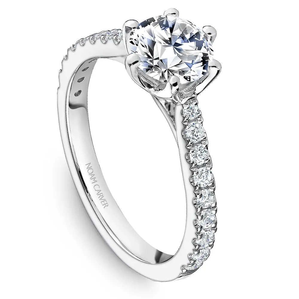 Noam Carver Engagement Ring - B351-01WS-100A