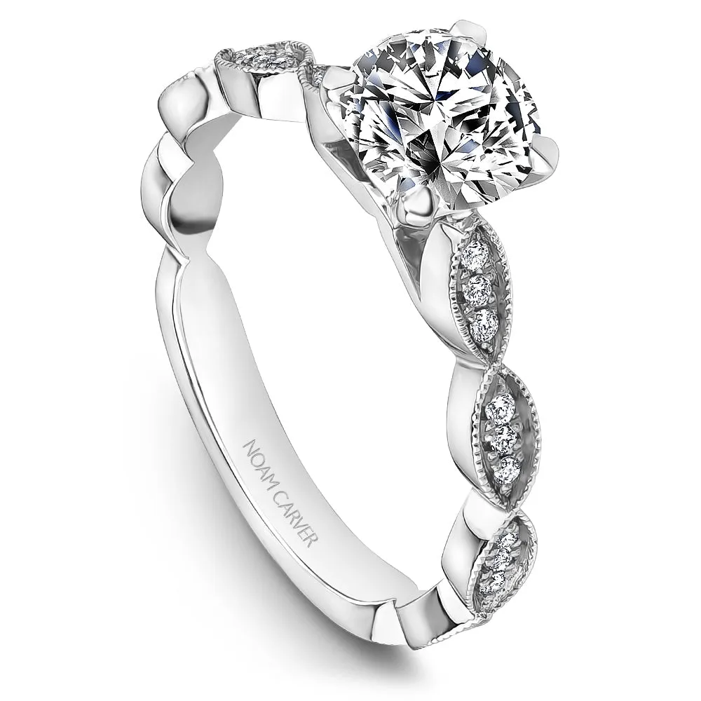 Noam Carver Engagement Ring - B513-01WS-100A