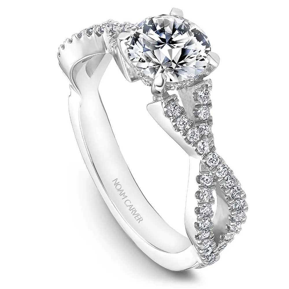 Noam Carver Engagement Ring - B522-01WM-100A