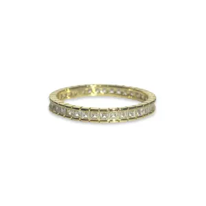 Noelia Baguette Cubix Channel Ring