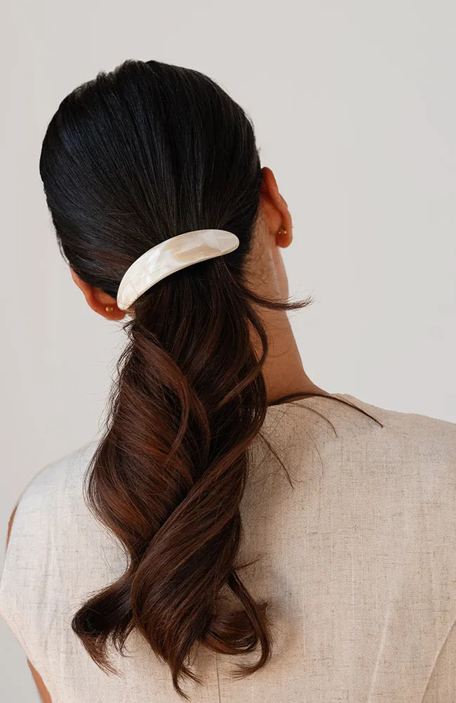 Oval Volume Barrette - Classic