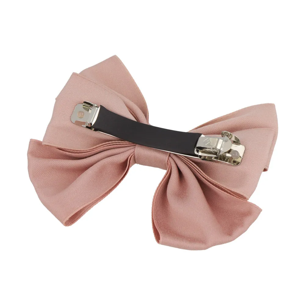 Pearly Bow Hair Barrette