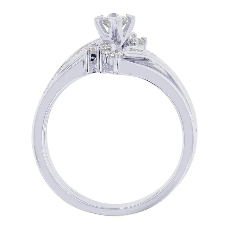 Princess Diamond Ready for Love Bridal Set 1/2ct