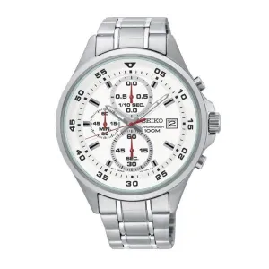 Seiko Chronograph Silver Stainless Steel Band Watch SKS623P1