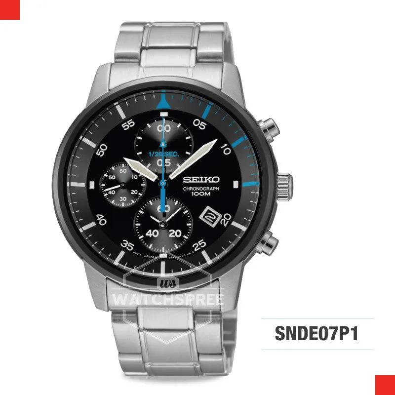 Seiko Chronograph Watch SNDE07P1