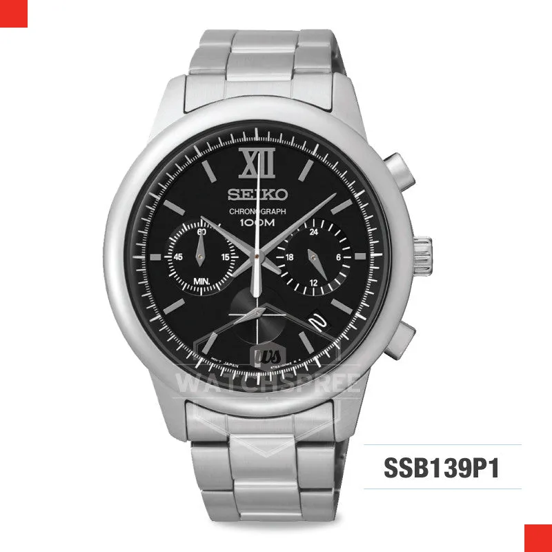 Seiko Chronograph Watch SSB139P1