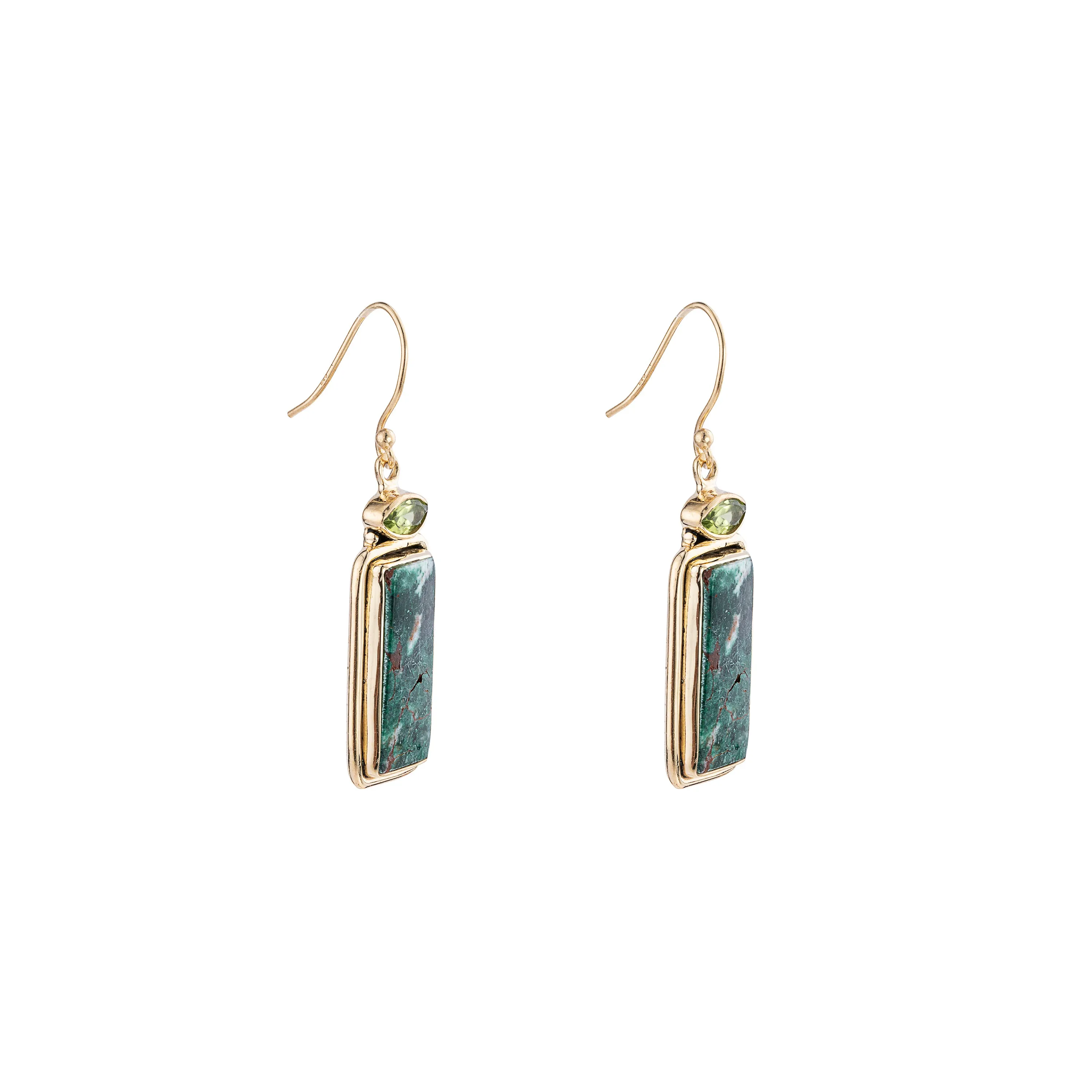 Shaylee Earrings, Gold Vermeil