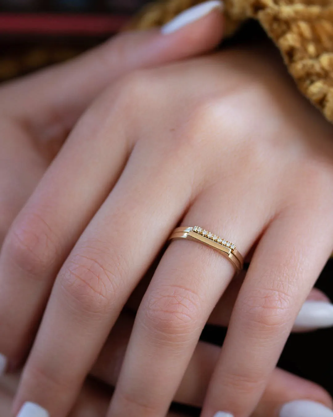 Stackable Diamond Ring