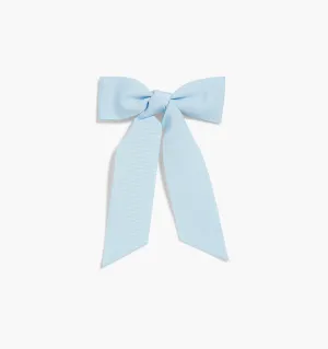 The Belle Bow - Powder Blue Grosgrain