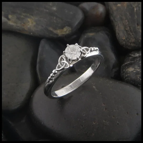 Trinity Knot Engagement Ring