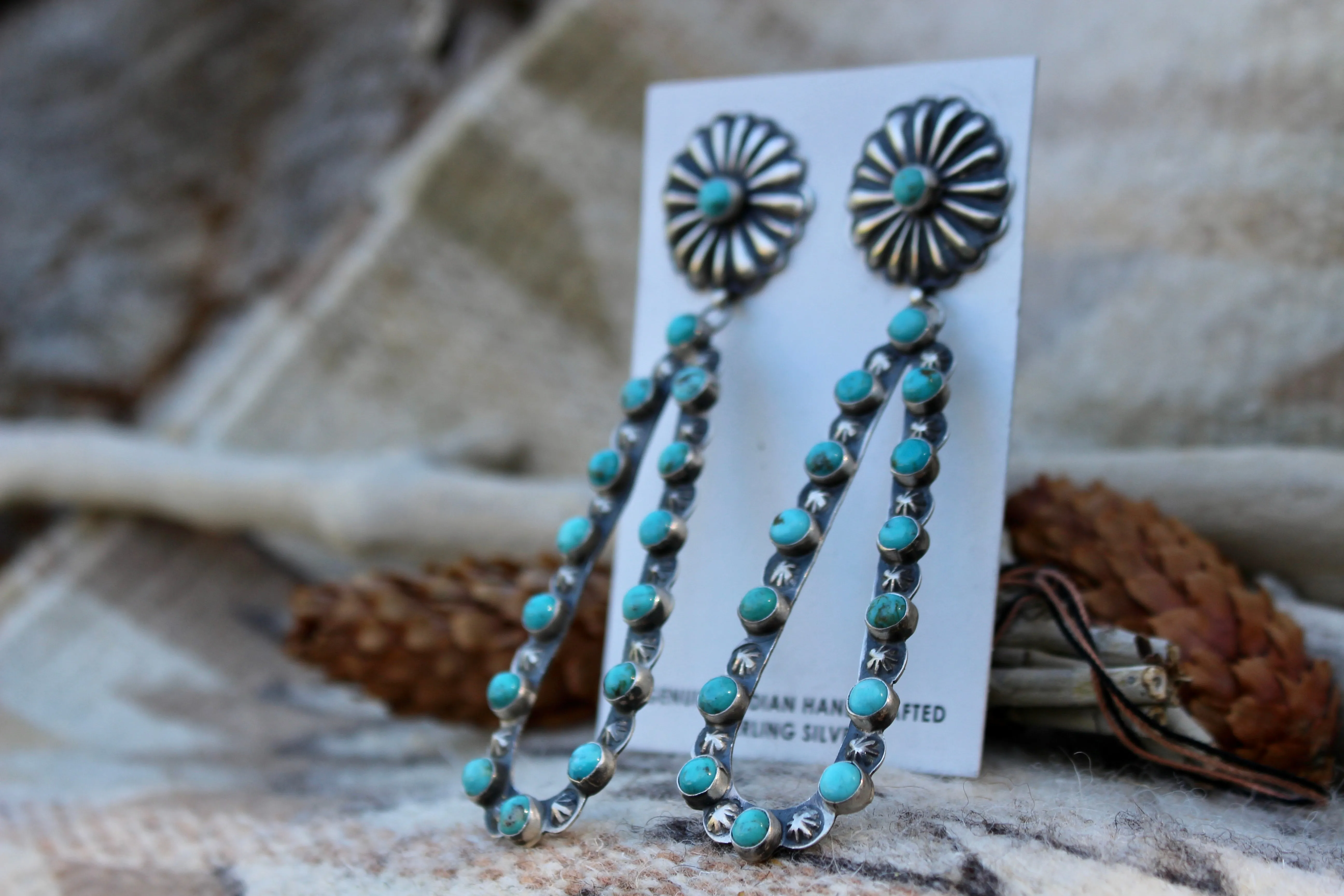 Turquoise Water Earrings