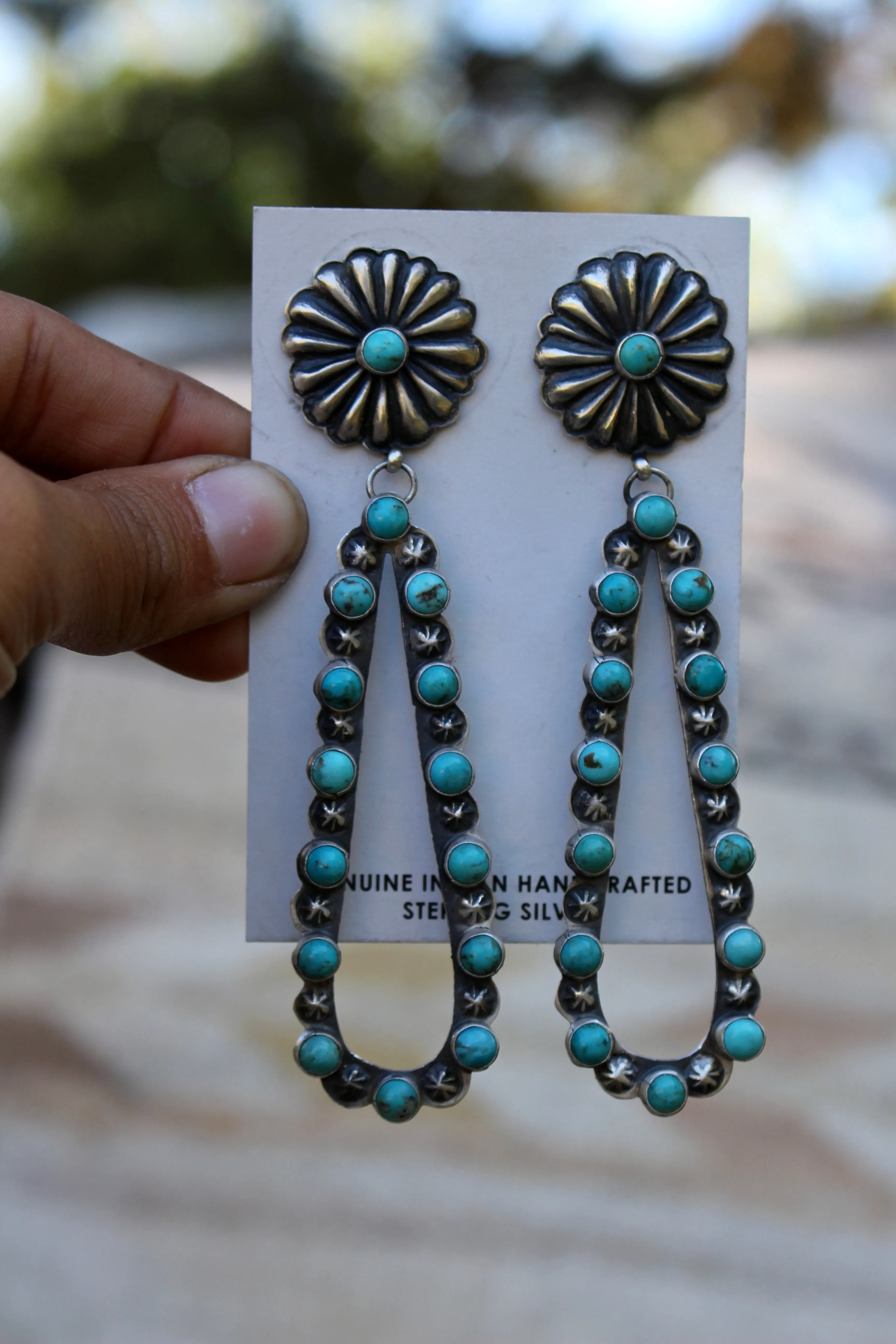 Turquoise Water Earrings