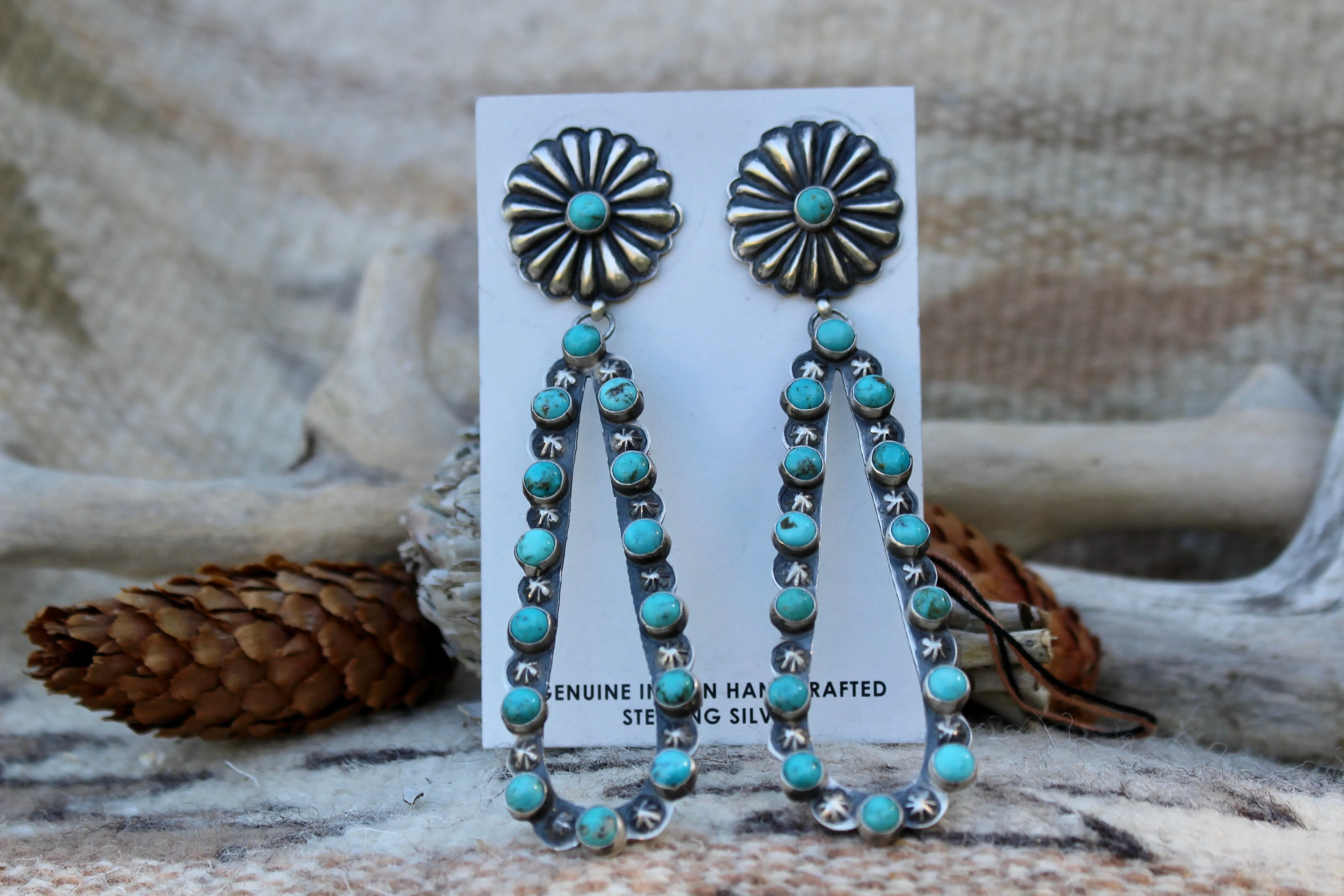 Turquoise Water Earrings