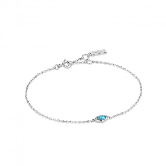 Turquoise Wave Bracelet B044-02H