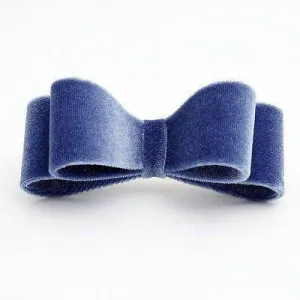 Velvet Layered Hair Bow Hair Accessories Clip French Barrette