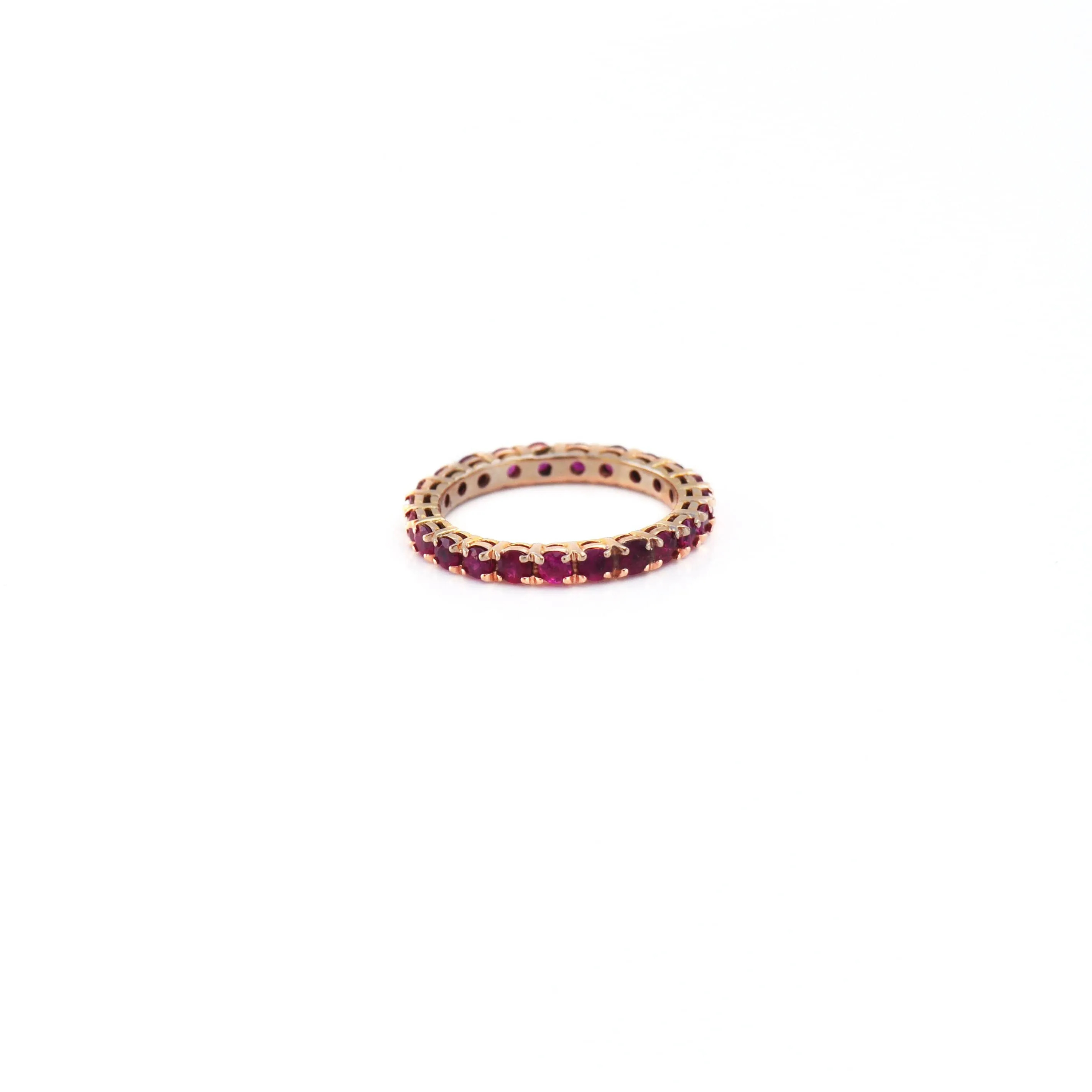 Wedding Band - Aire Rubies Eternity Band