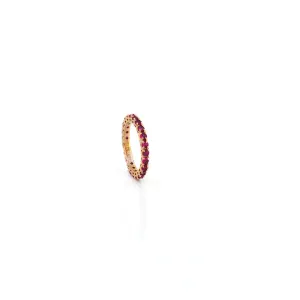 Wedding Band - Aire Rubies Eternity Band