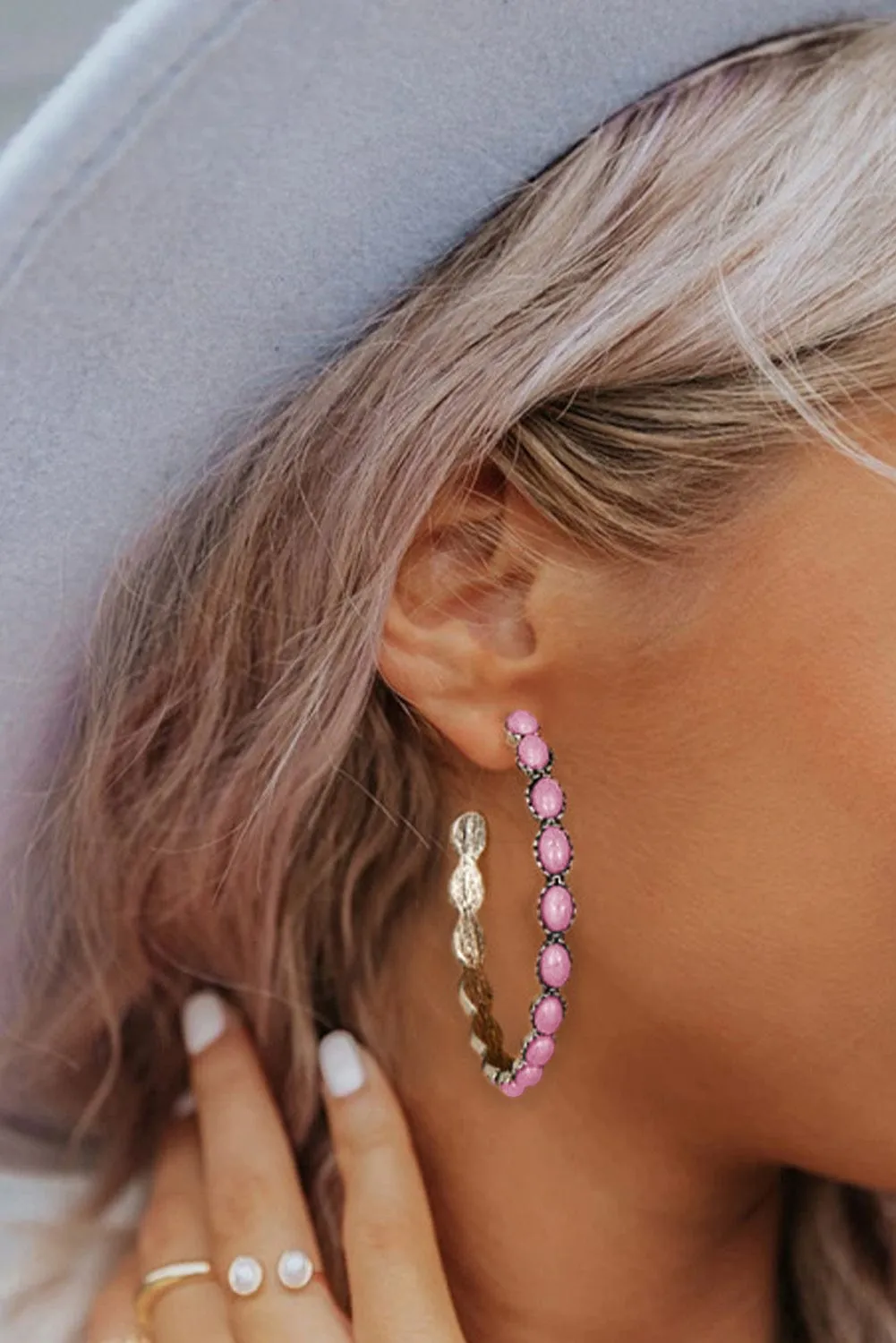 Western Hoop Earrings